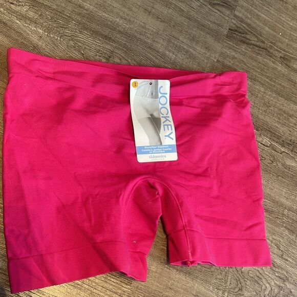 Jockey Skimmies Microfibre Slip Shorts-fuschia-small - Picture 2 of 3